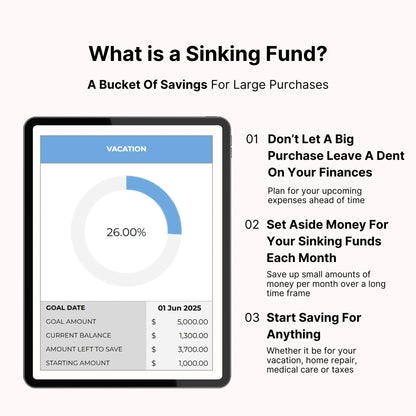 Sinking Funds Tracker